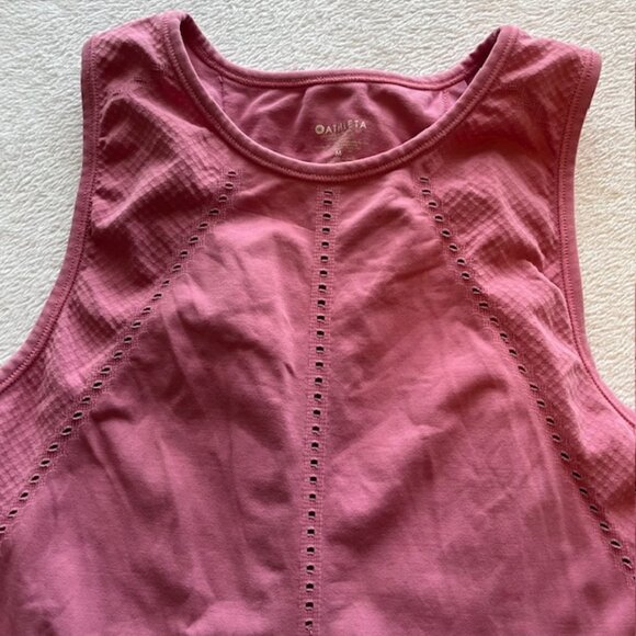Athleta Dusty Rose Tank Top- Size M - Picture 2 of 6